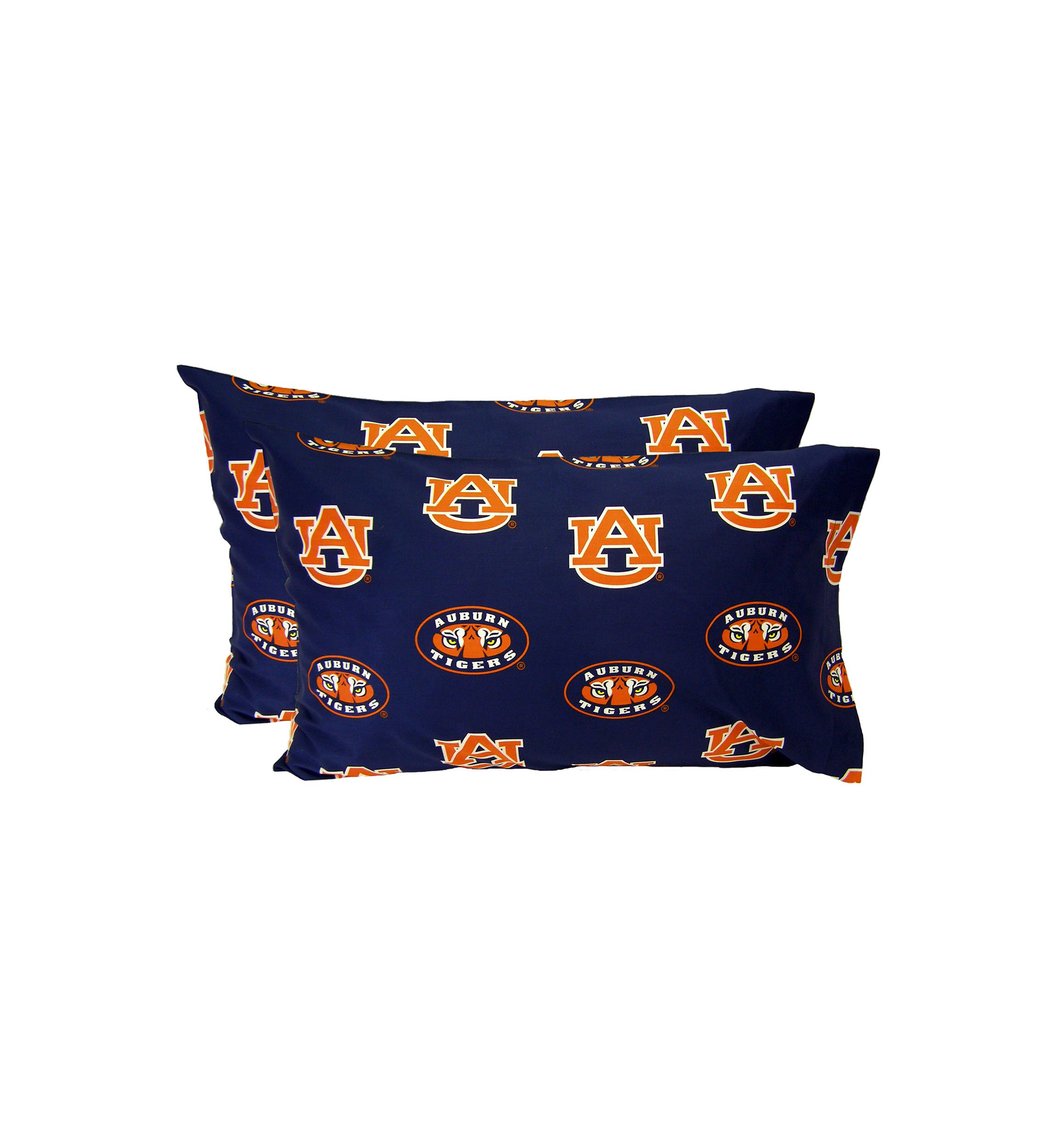 NCAA Auburn Tigers King Pillowcase
