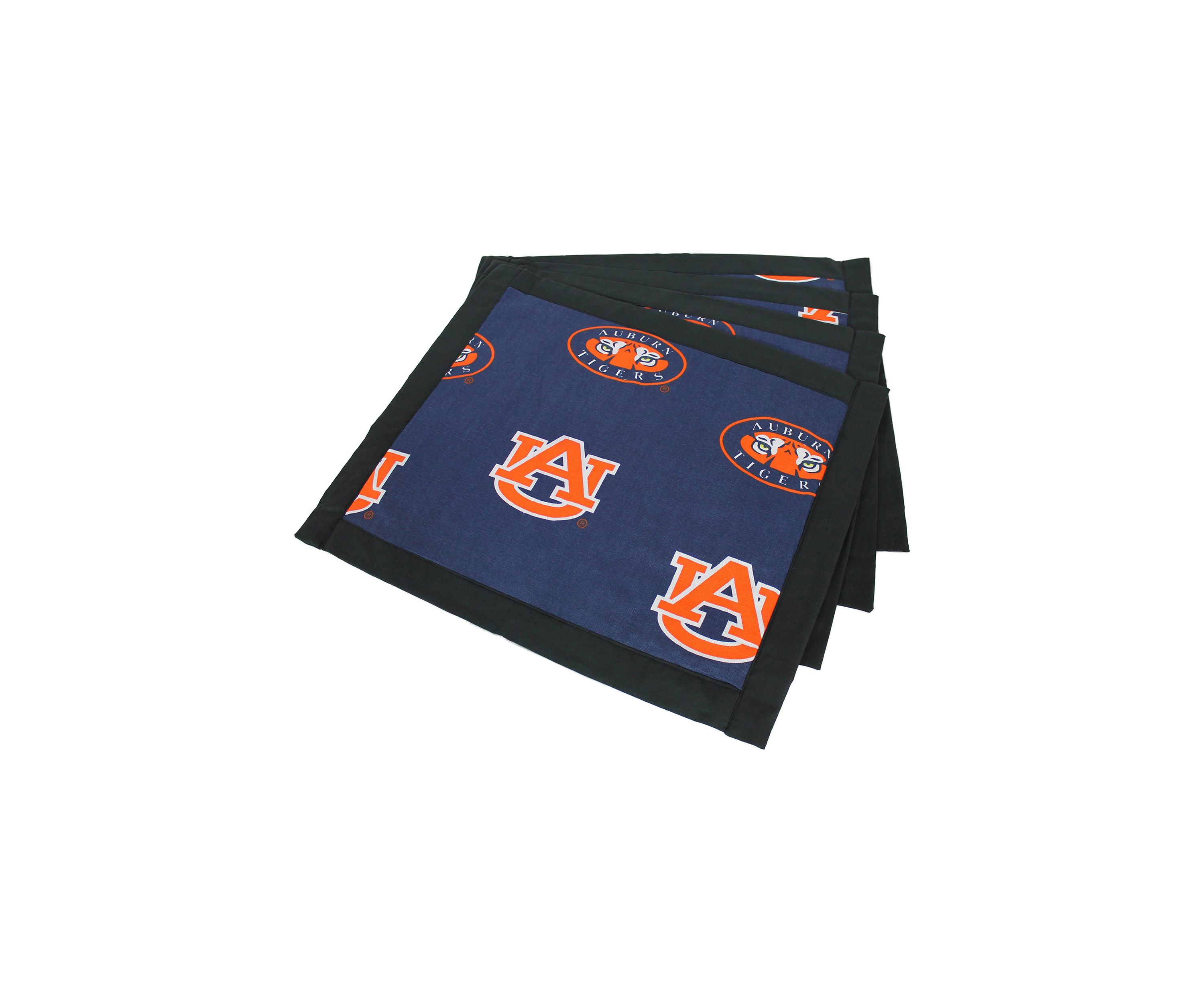 NCAA Auburn Tigers Set of 4 Placemats