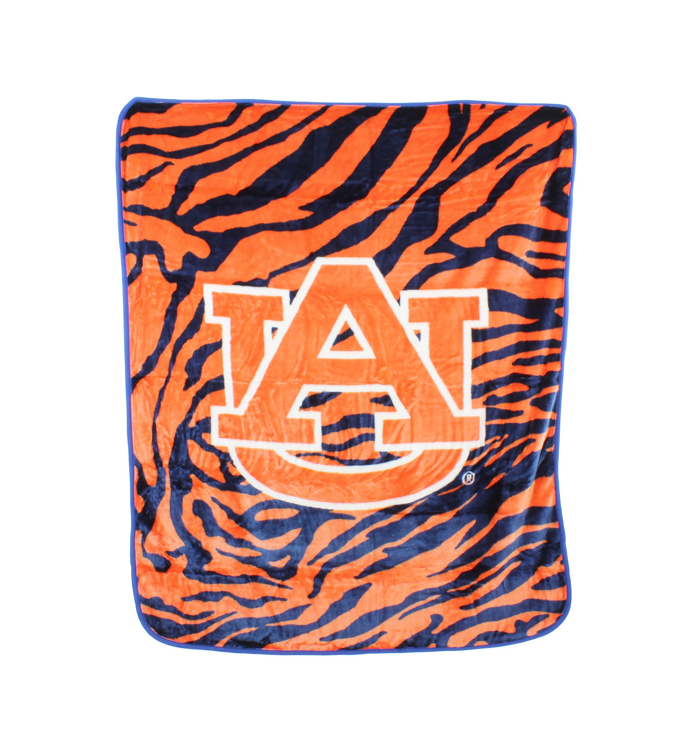 NCAA Auburn Tigers Soft Raschel Throw Blanket