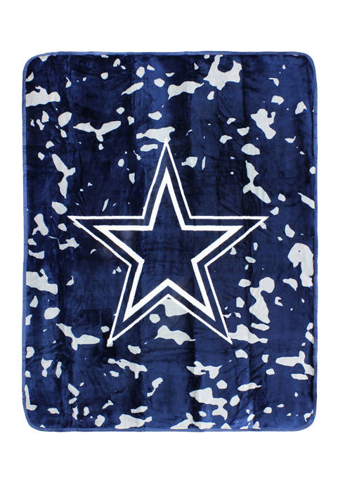 NFL Dallas Cowboys Raschel Knit Throw Blanket
