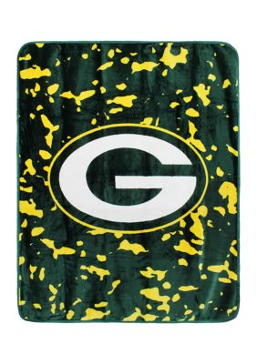 College Covers Nfl Green Bay Packers Raschel Knit Throw Blanket