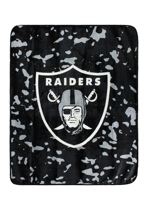 College Covers NFL Las Vegas Raiders Raschel Knit