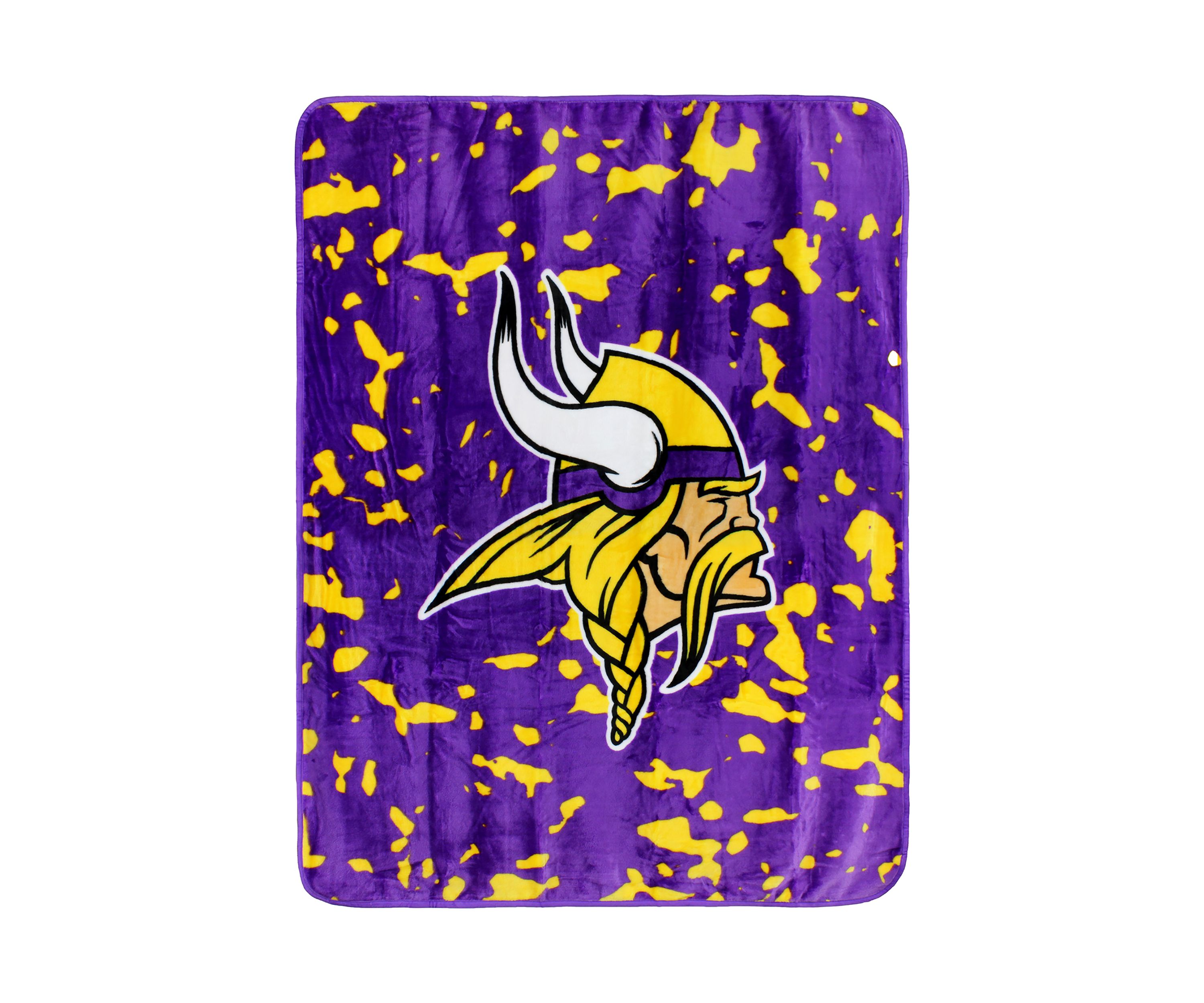 NFL Minnesota Vikings Raschel Knit Throw Blanket