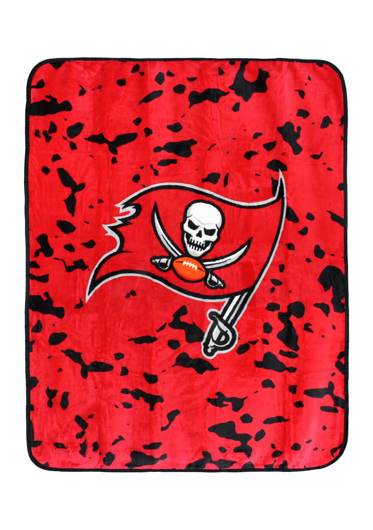NFL Tampa Bay Buccaneers Raschel Knit Throw Blanket