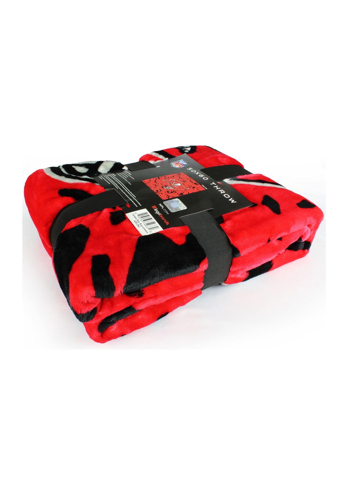 NFL Tampa Bay Buccaneers Raschel Knit Throw Blanket