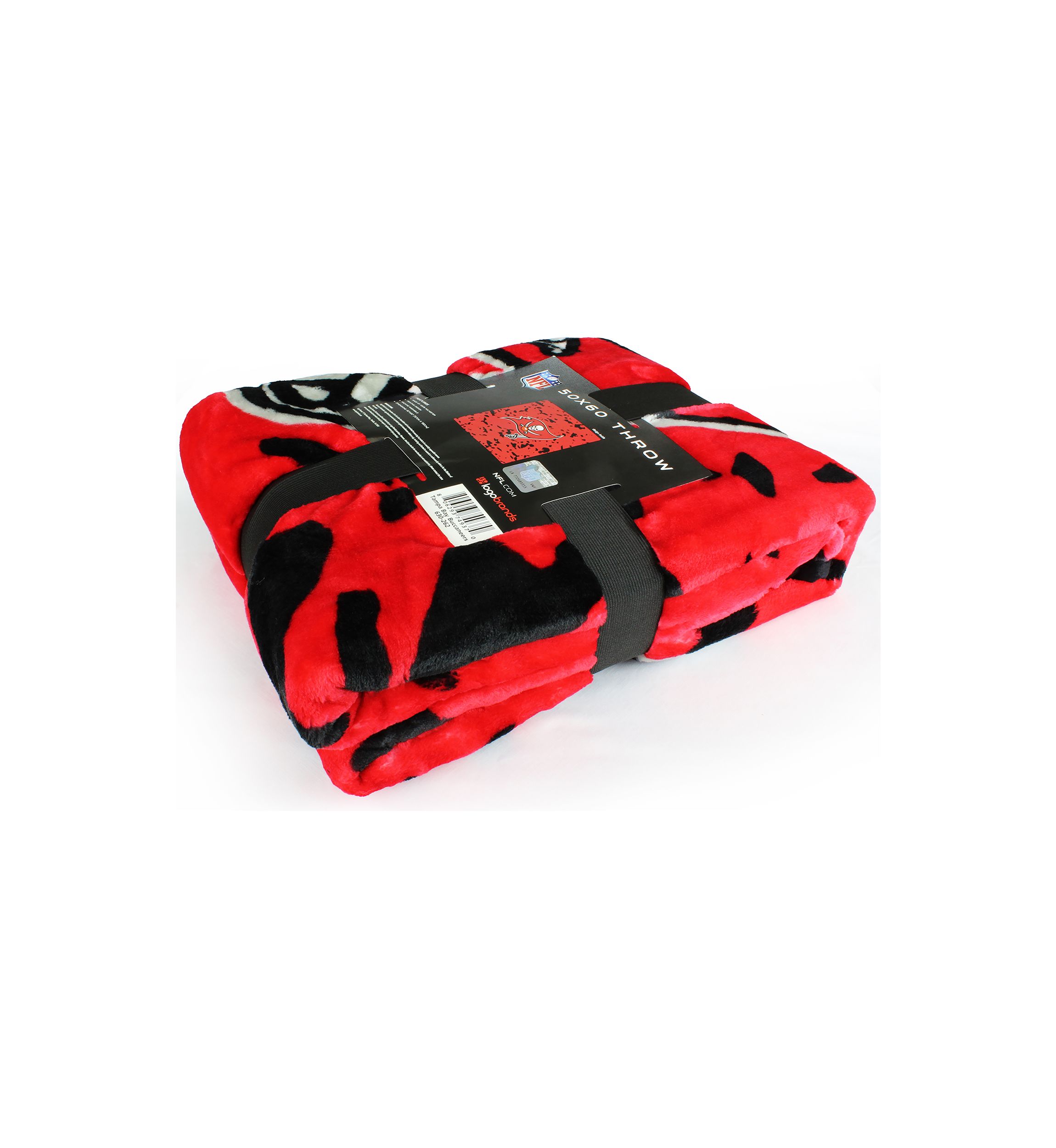 NFL Tampa Bay Buccaneers Raschel Knit Throw Blanket
