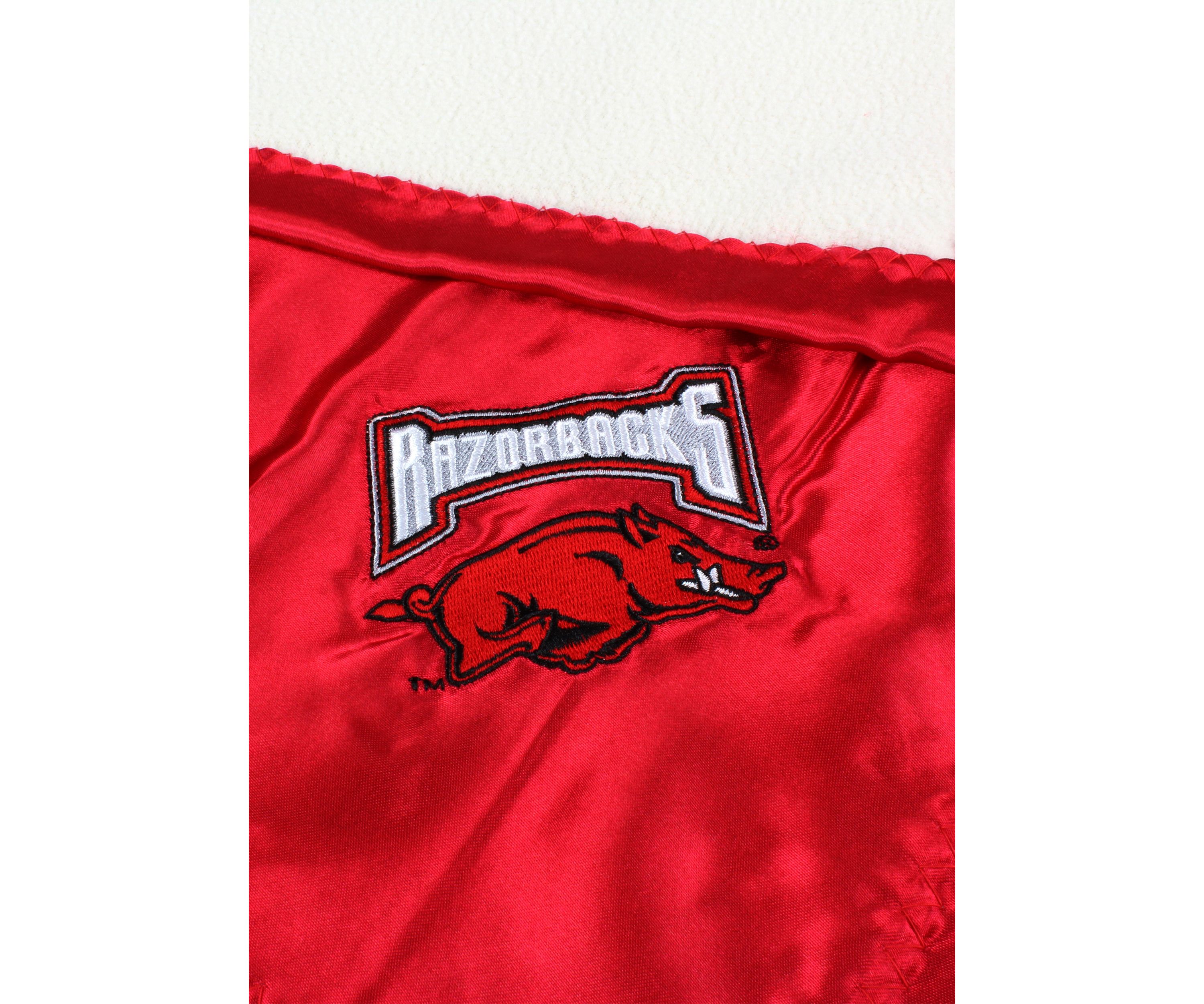 NCAA Arkansas Razorbacks 28 in x 28 in Silky and Super Soft Plush Baby Blanket