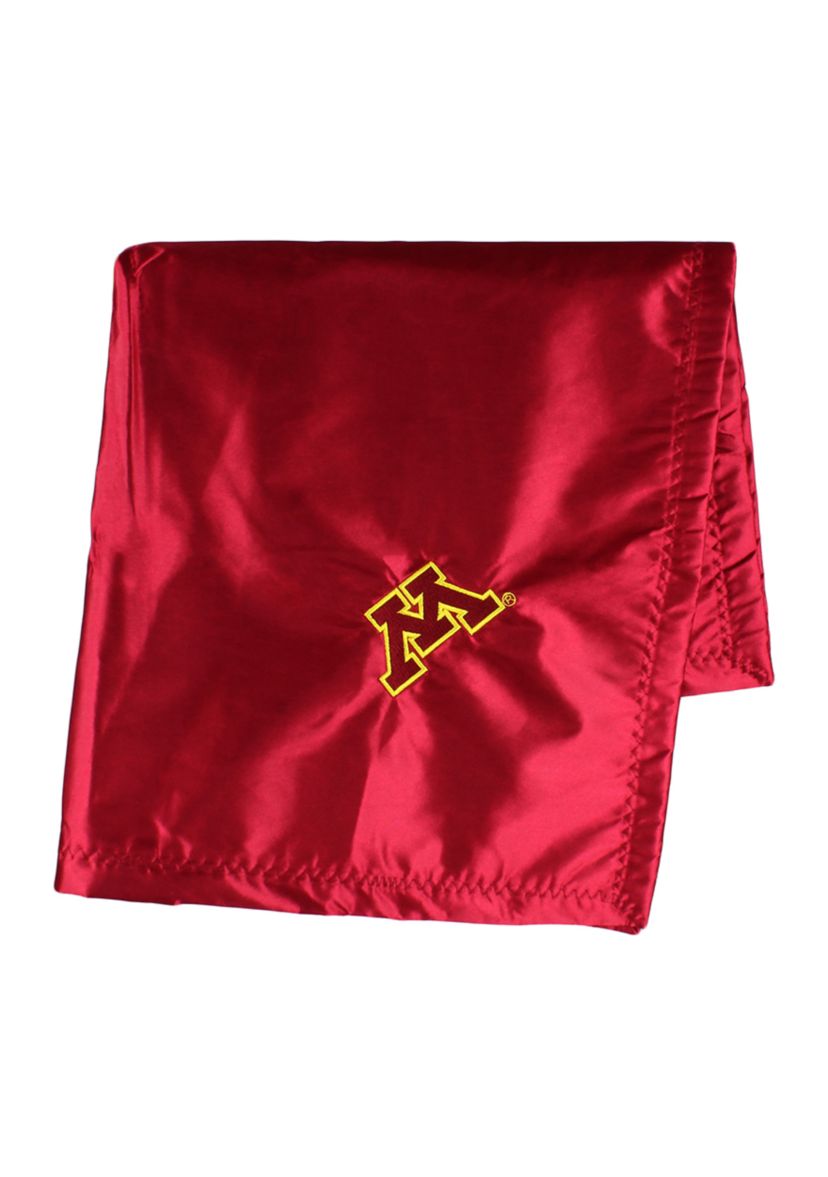 NCAA Minnesota Golden Gophers 28 in x 28 in Silky and Super Soft Plush Baby Blanket