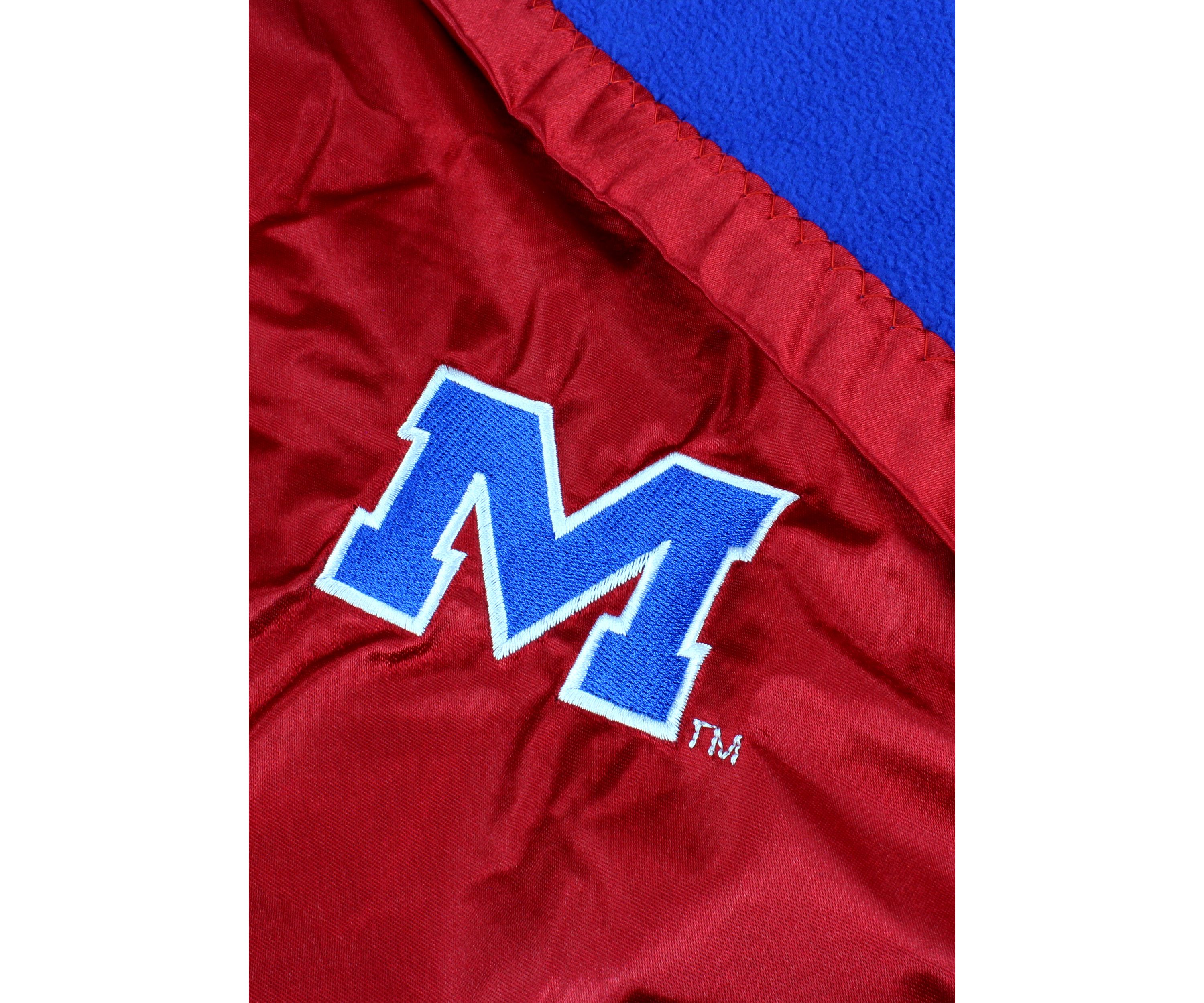 NCAA Ole Miss Rebels 28 in x 28 in Silky and Super Soft Plush Baby Blanket