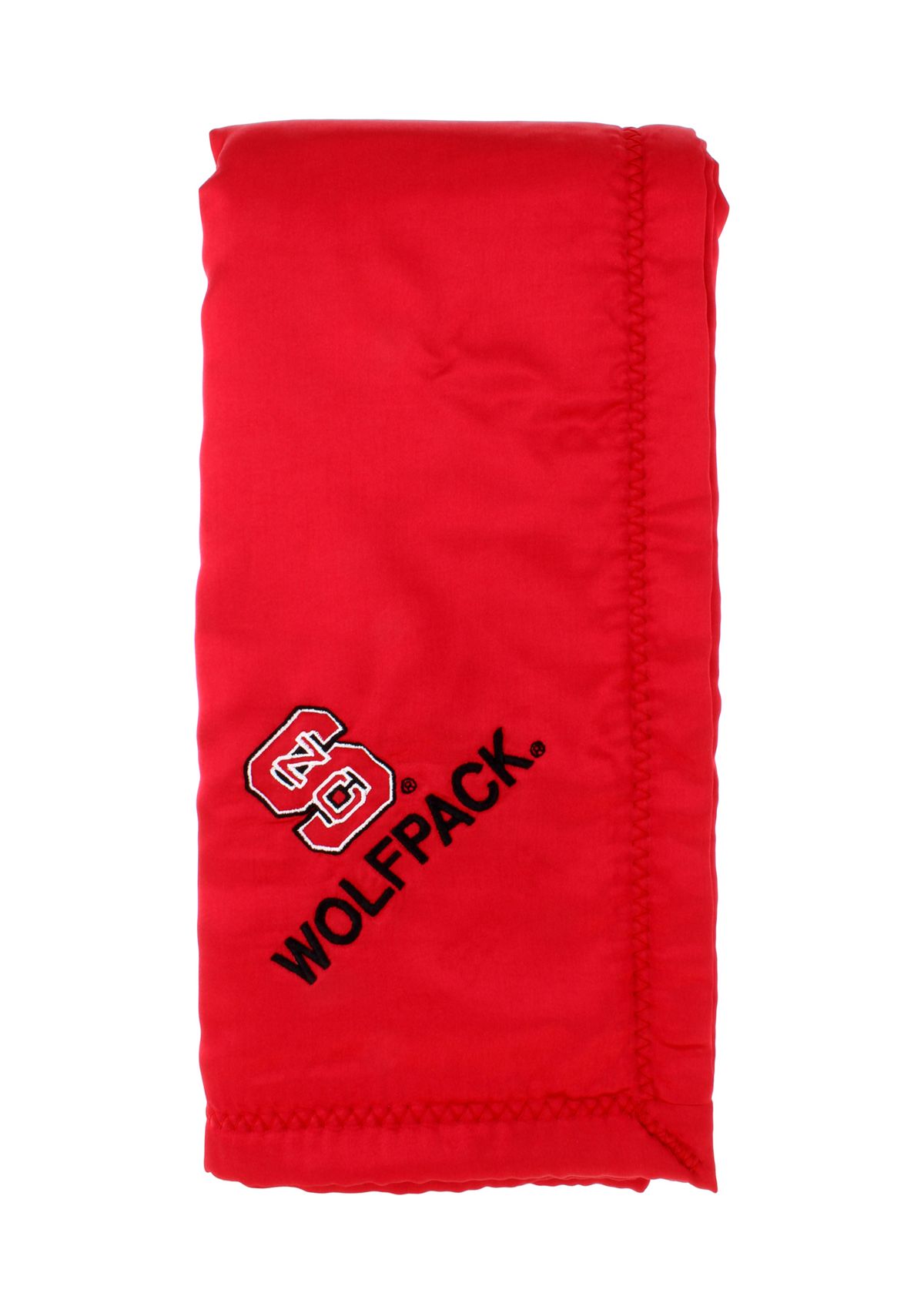 NCAA NC State Wolfpack 28 in x 28 in Silky and Super Soft Plush Baby Blanket
