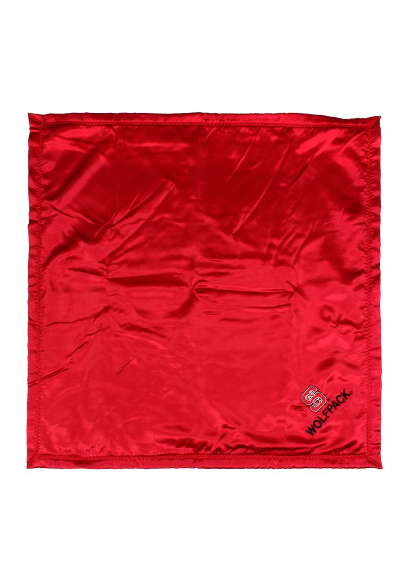 NCAA NC State Wolfpack 28 in x 28 in Silky and Super Soft Plush Baby Blanket