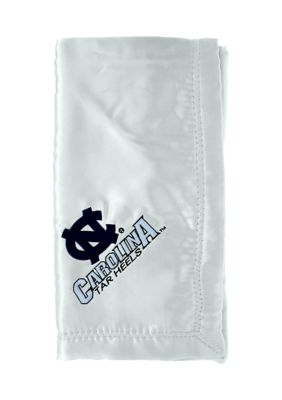 College Covers NCAA North Carolina Tar Heels 28 in x 28 in Silky and Super Soft Plush Baby Blanket
