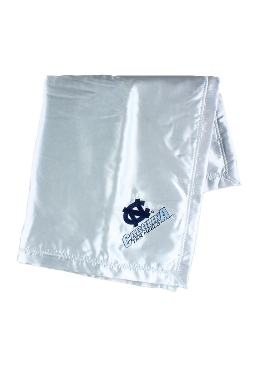 NCAA North Carolina Tar Heels 28 in x 28 in Silky and Super Soft Plush Baby Blanket