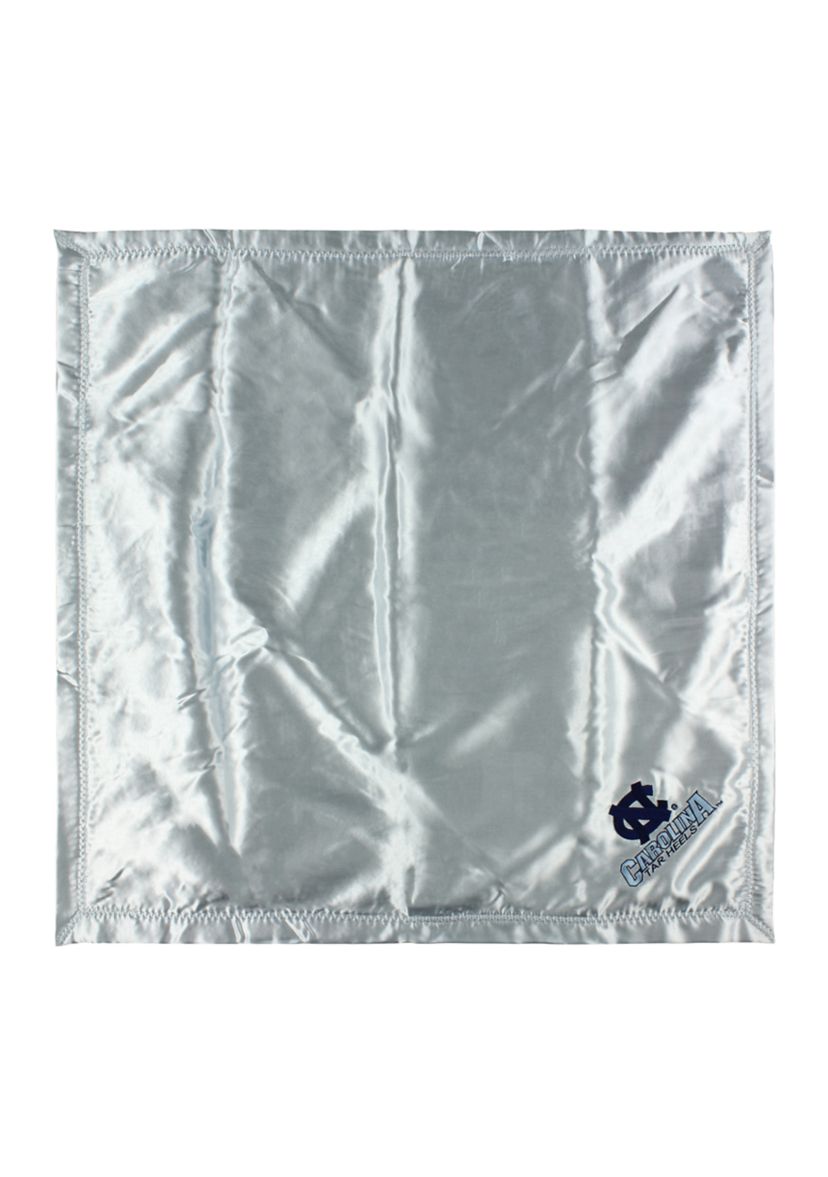 NCAA North Carolina Tar Heels 28 in x 28 in Silky and Super Soft Plush Baby Blanket