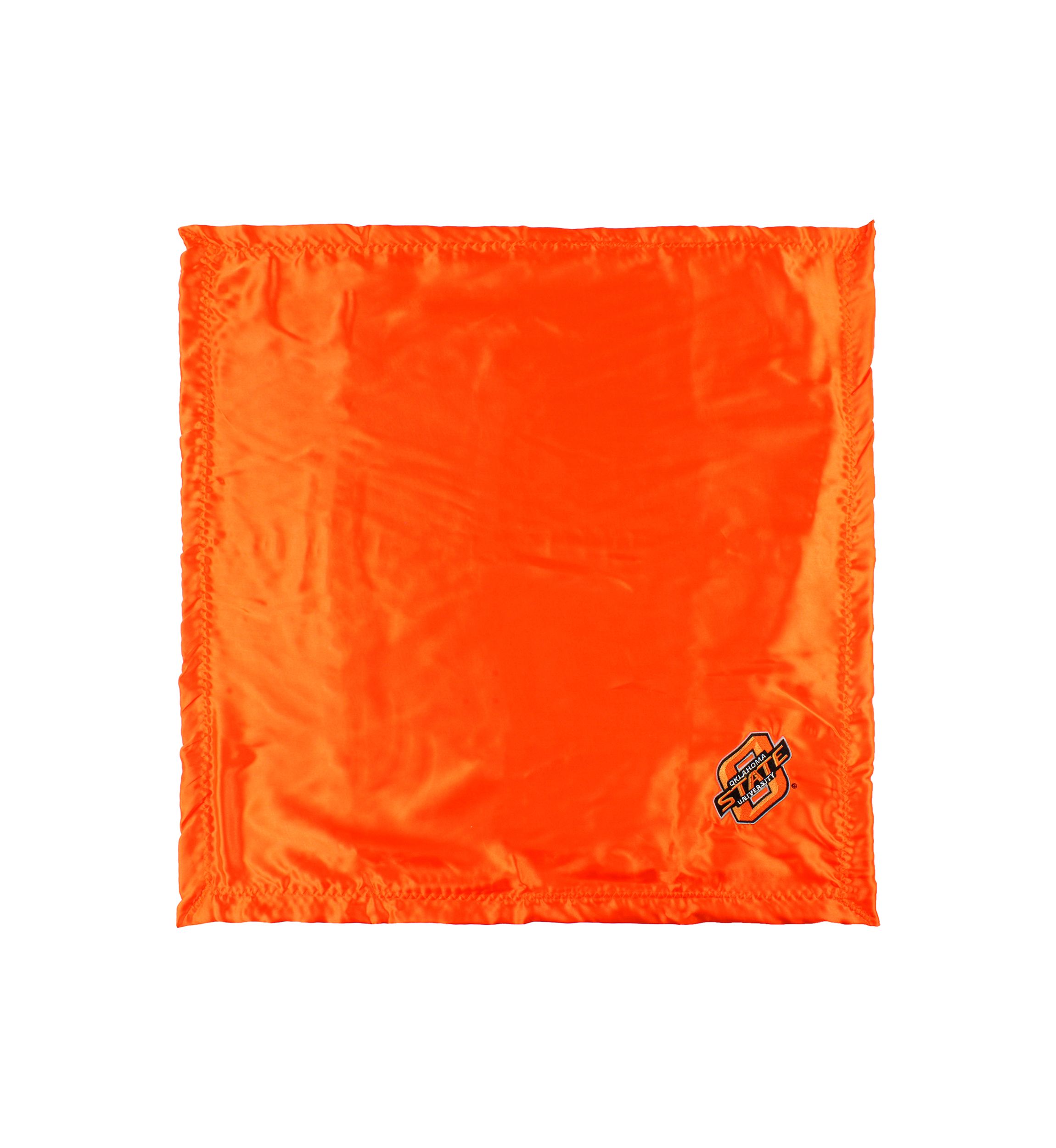 NCAA Oklahoma State Cowboys 28 in x 28 in Silky and Super Soft Plush Baby Blanket