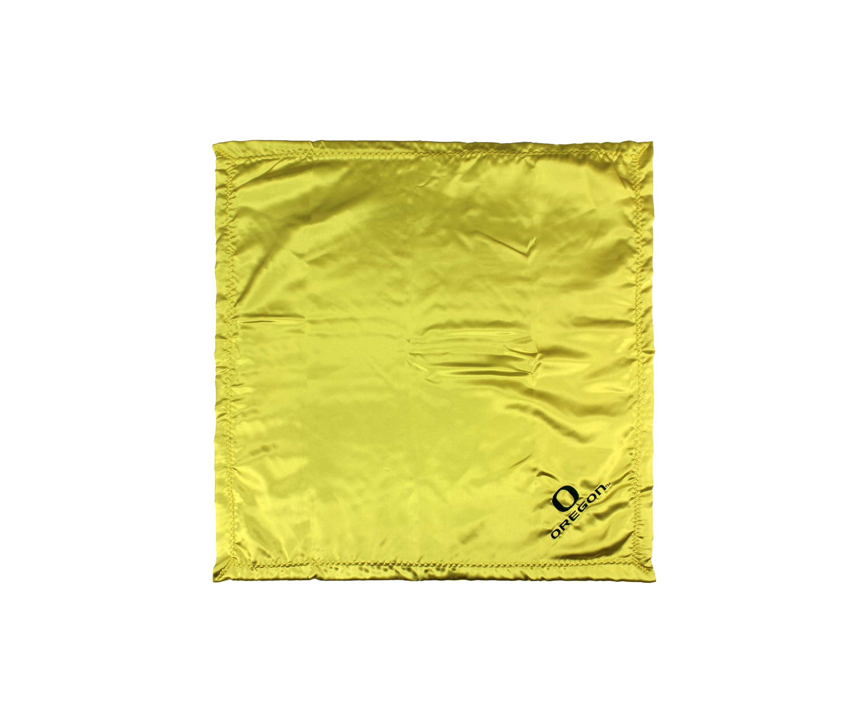 NCAA Oregon Ducks 28 in x 28 in Silky and Super Soft Plush Baby Blanket