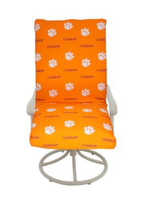 NCAA Clemson Tigers 2 Piece Chair Cushion