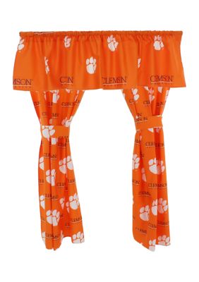 NCAA Clemson Tigers Printed Curtain Valance