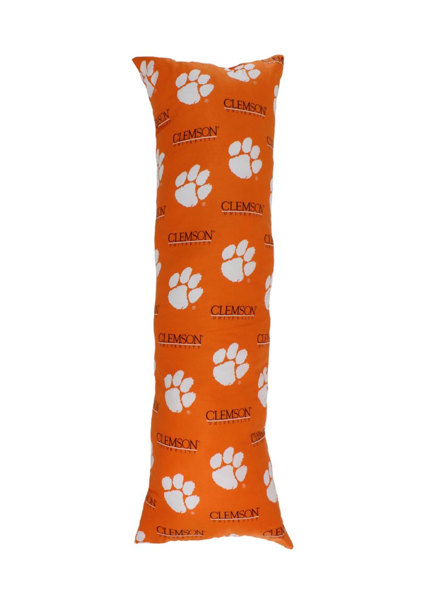 NCAA Clemson Tigers Printed Body Pillow