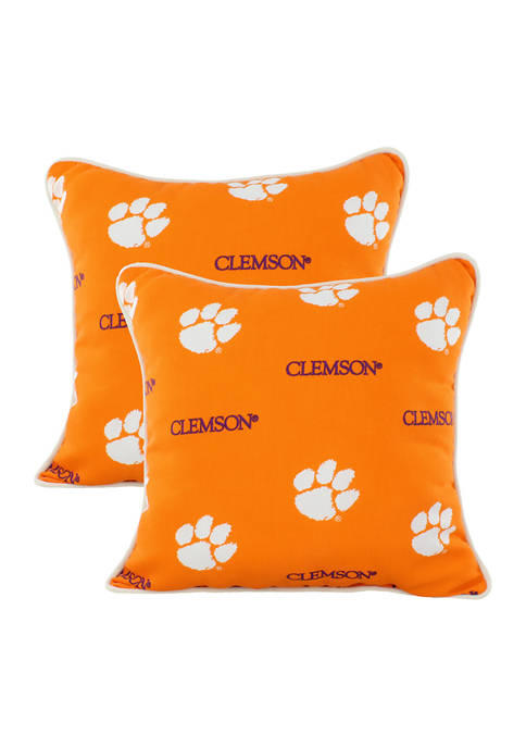 College Covers NCAA Clemson Tigers Decorative Pillow