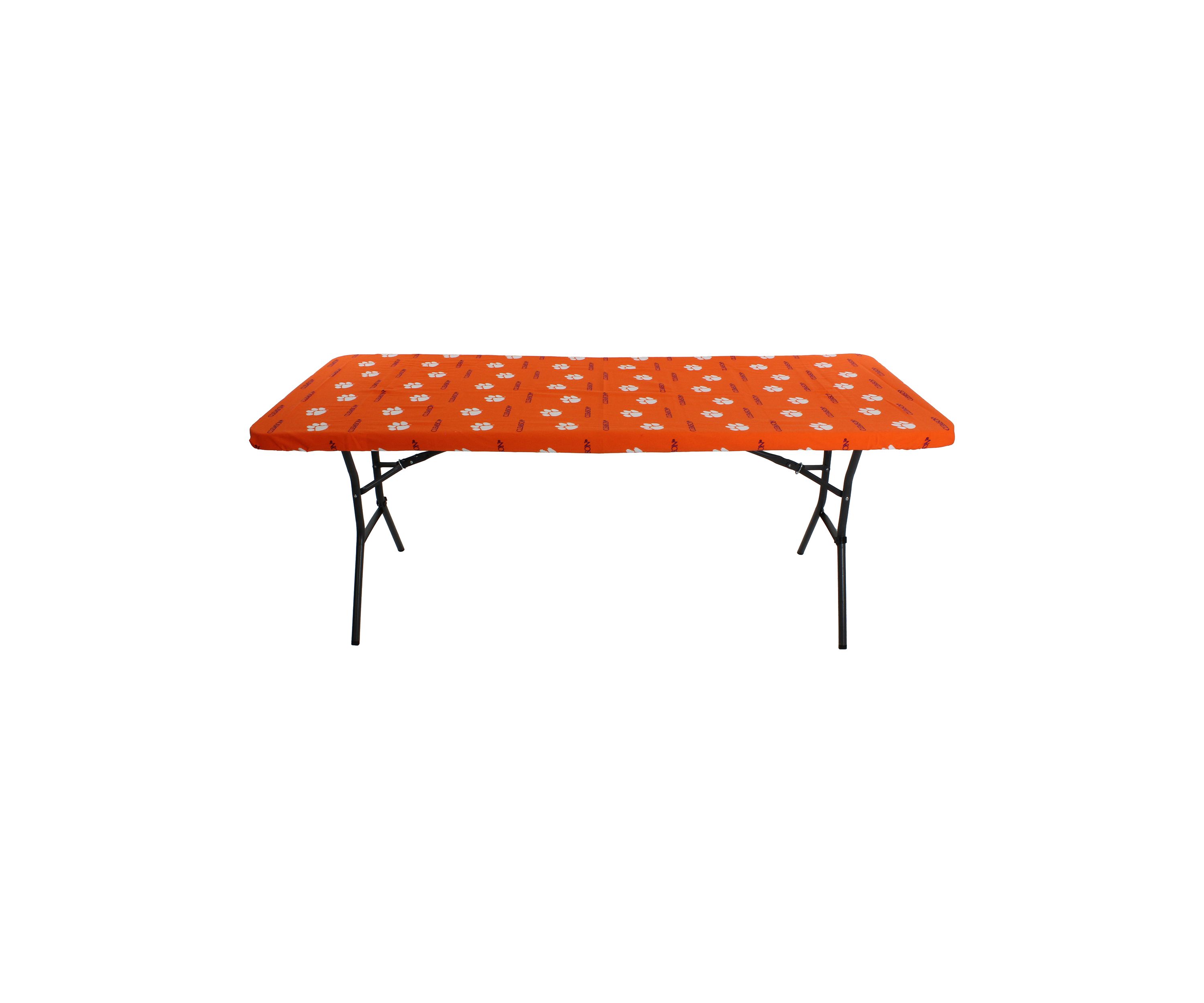 NCAA Clemson Tigers Tailgate Fitted Tablecloth