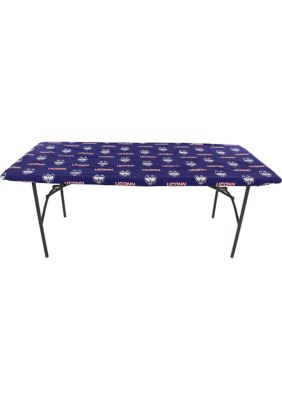 College Covers Ncaa Connecticut Huskies Tailgate Fitted Tablecloth