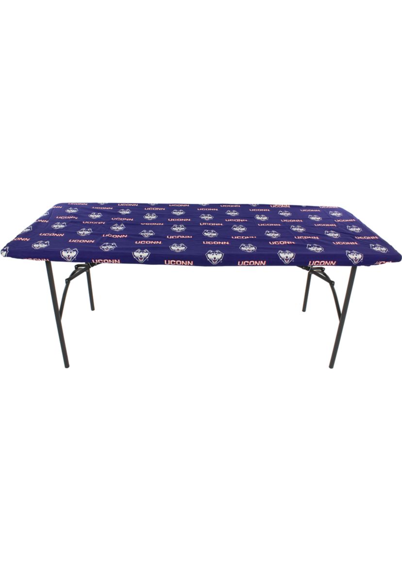 NCAA Connecticut Huskies Tailgate Fitted Tablecloth