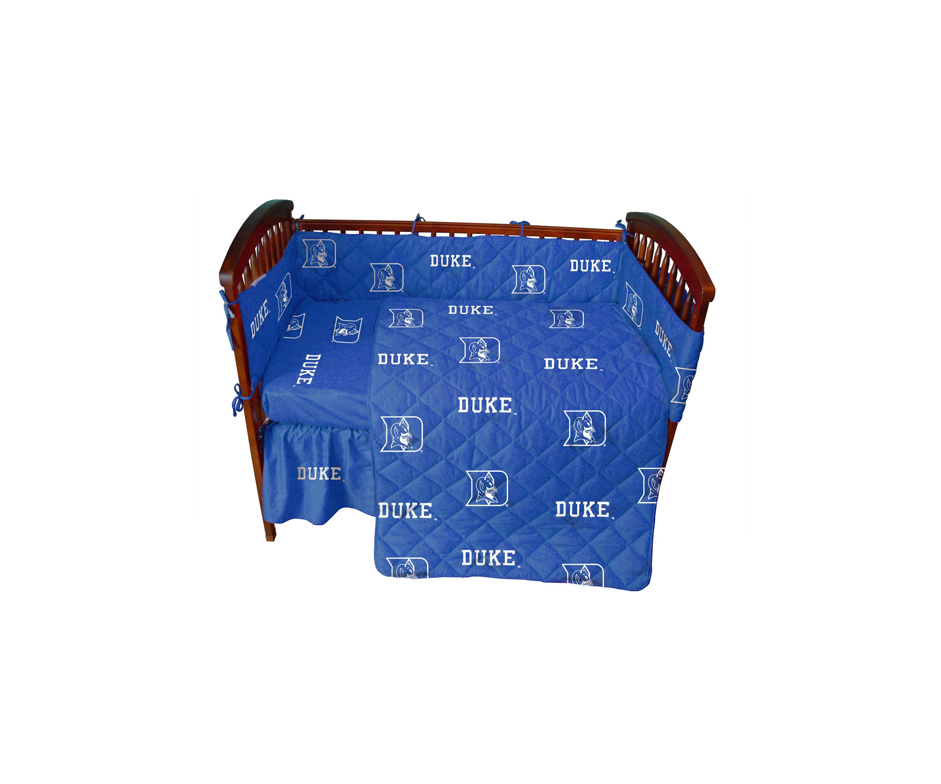 NCAA Duke Blue Devils 5 Piece Baby Crib Set