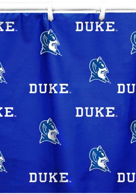 NCAA Duke Blue Devils Printed Shower Curtain Cover
