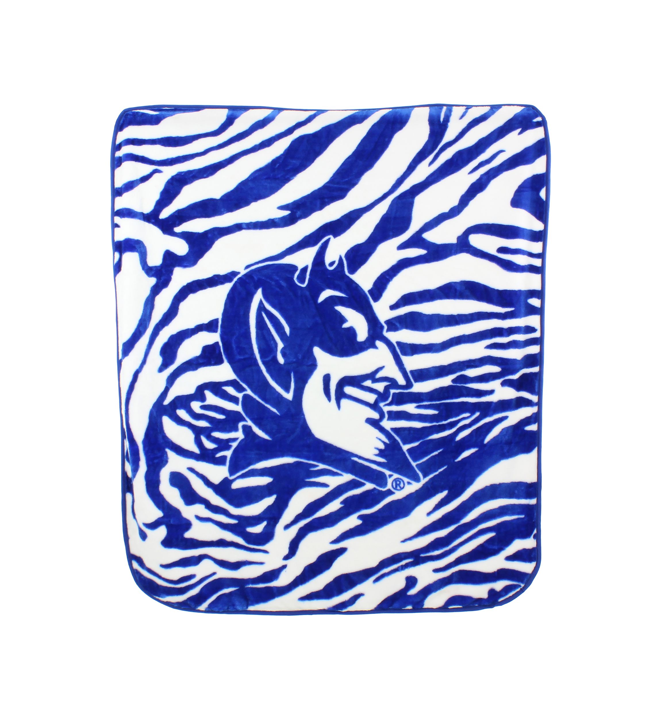 NCAA Duke Blue Devils Soft Raschel Throw Blanket