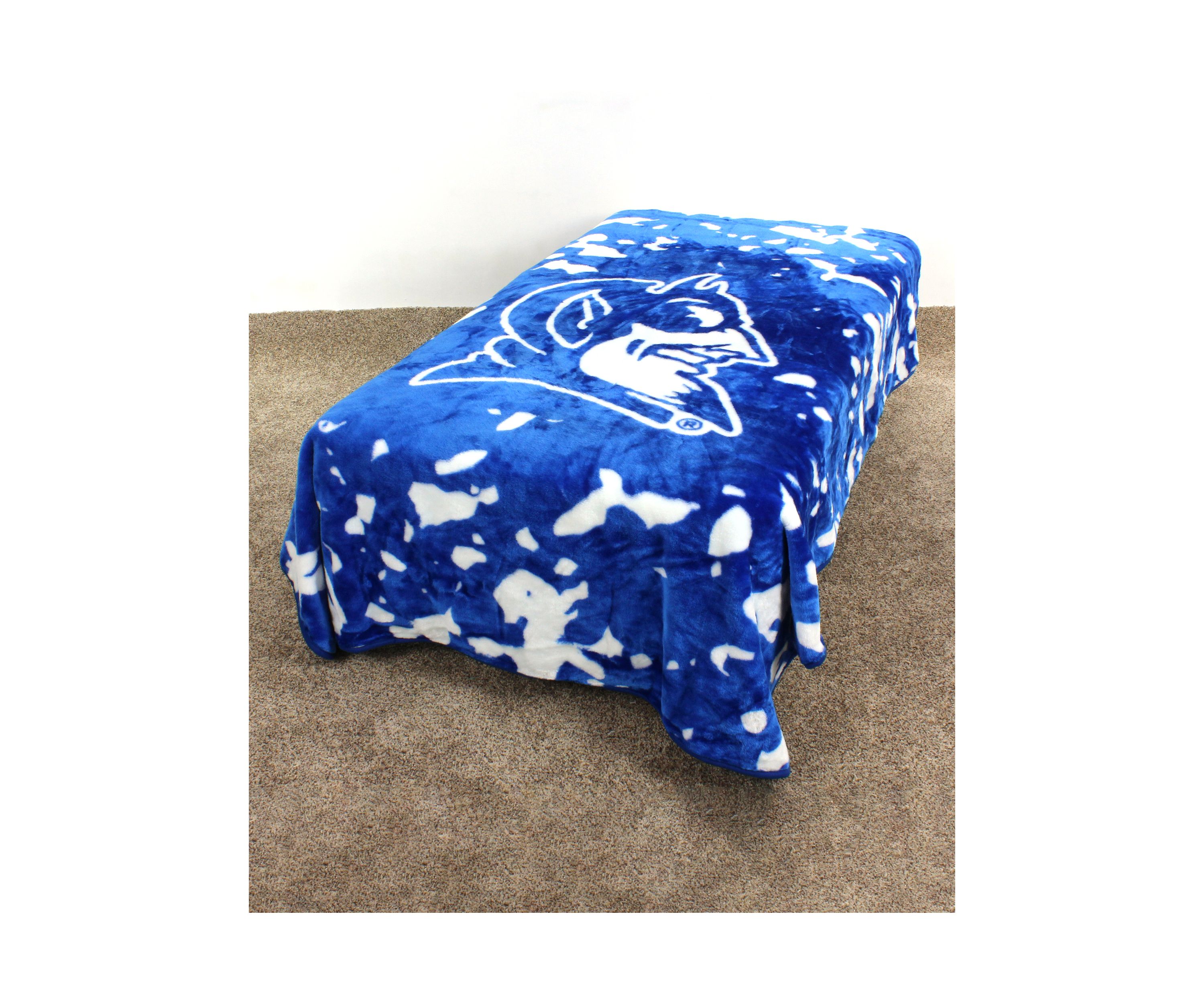 NCAA Duke Blue Devils Huge Raschel Throw Blanket