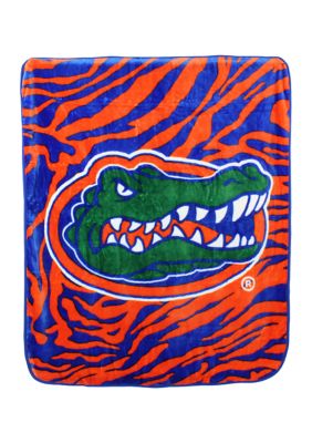 College Covers Ncaa Florida Gators Soft Raschel Throw Blanket
