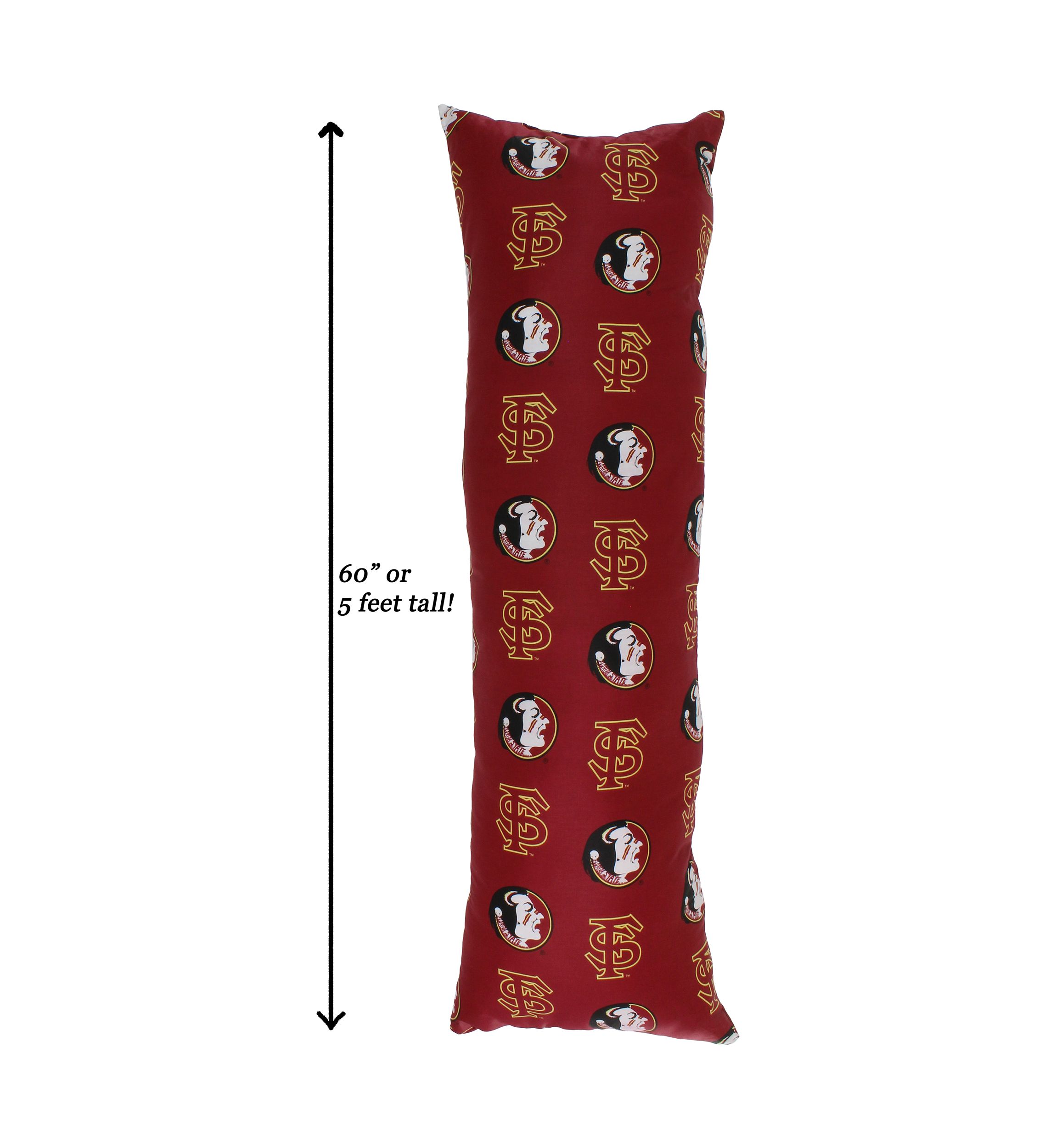 NCAA Florida State Seminoles Printed Body Pillow