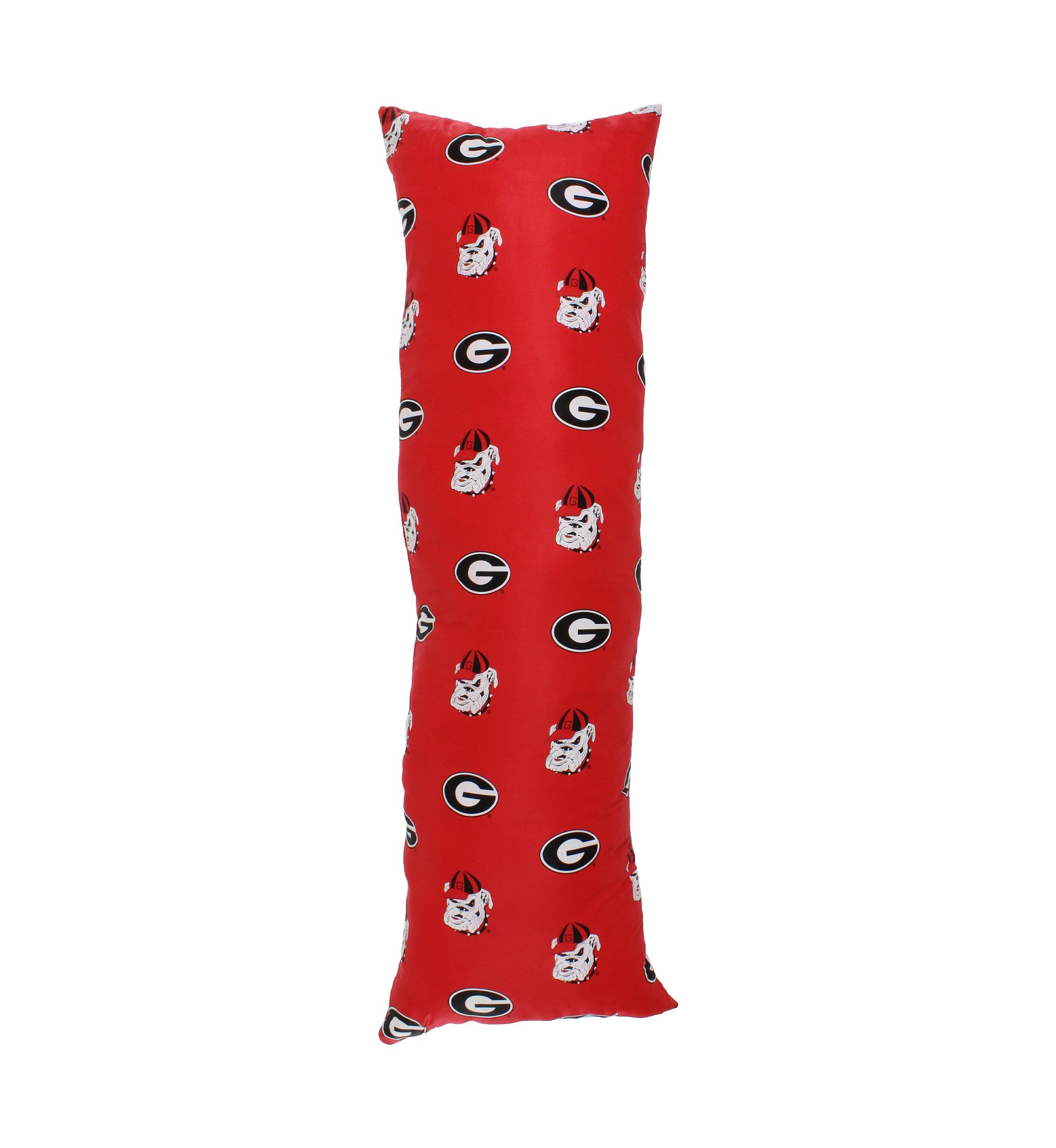 NCAA Georgia Bulldogs Printed Body Pillow