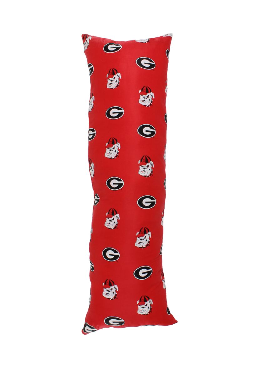 NCAA Georgia Bulldogs Printed Body Pillow