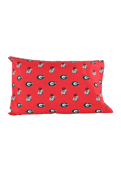 NCAA Georgia Bulldogs Standard Pillowcase