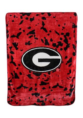College Covers Ncaa Georgia Bulldogs Huge Raschel Throw Blanket