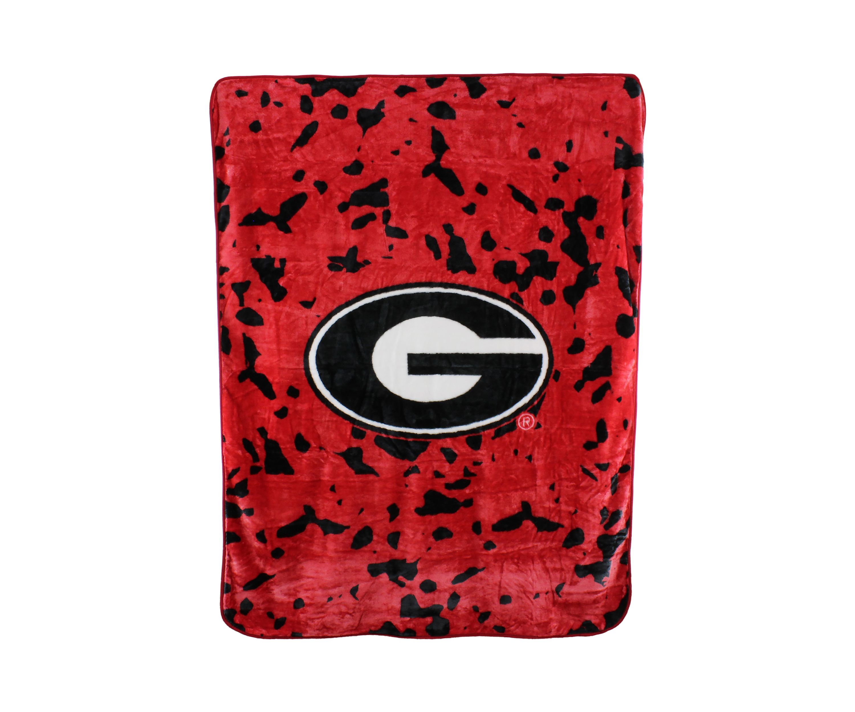 NCAA Georgia Bulldogs Huge Raschel Throw Blanket