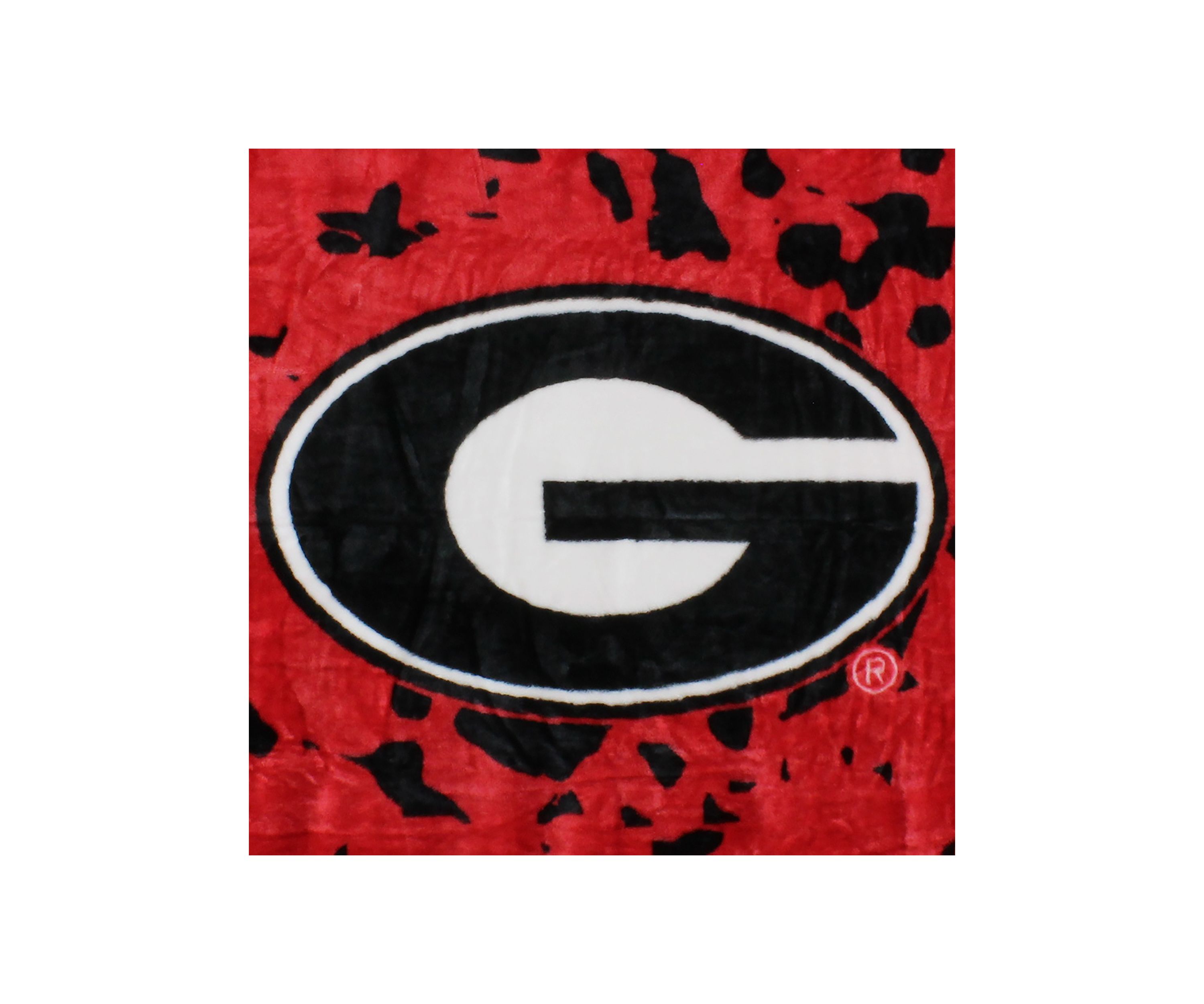 NCAA Georgia Bulldogs Huge Raschel Throw Blanket