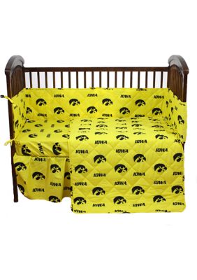 NCAA Iowa Hawkeyes 5 Piece Baby Crib Set