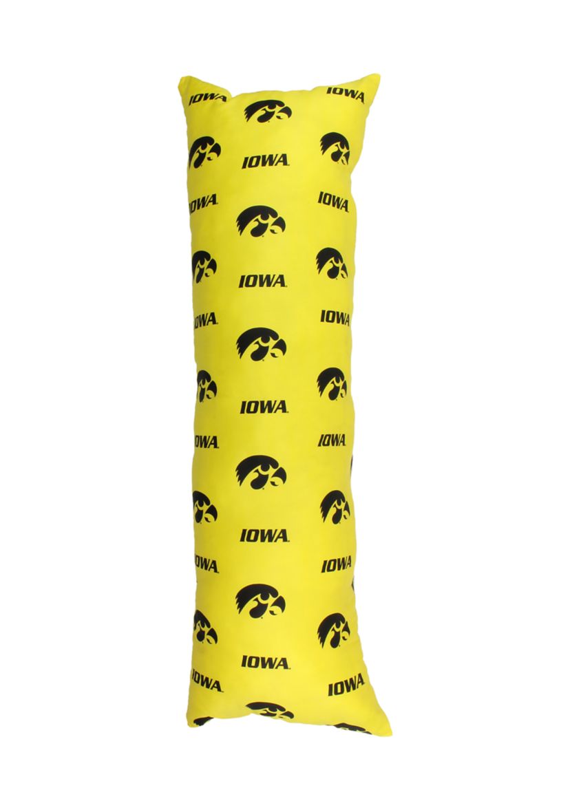 NCAA Iowa Hawkeyes Printed Body Pillow