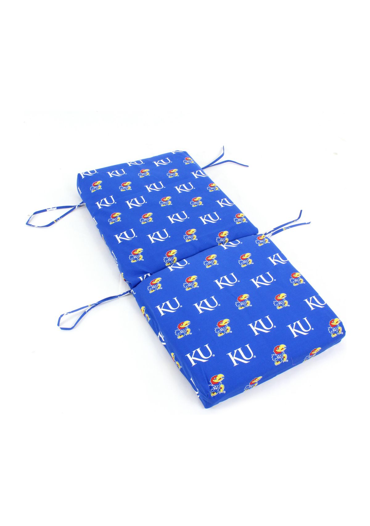 NCAA Kansas Jayhawks 2 Piece Chair Cushion