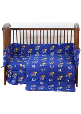 NCAA Kansas Jayhawks 5 Piece Baby Crib Set