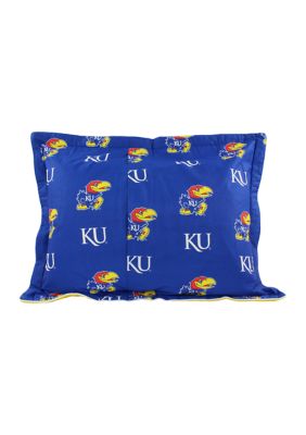 NCAA Kansas Jayhawks Printed Pillow Sham