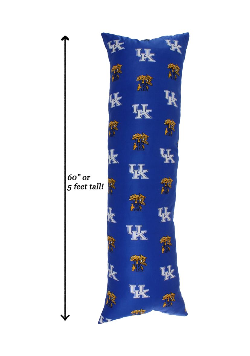 NCAA Kentucky Wildcats Printed Body Pillow