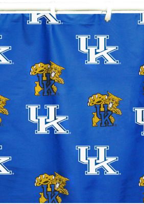 College Covers NCAA Kentucky Wildcats Printed Shower Curtain Cover