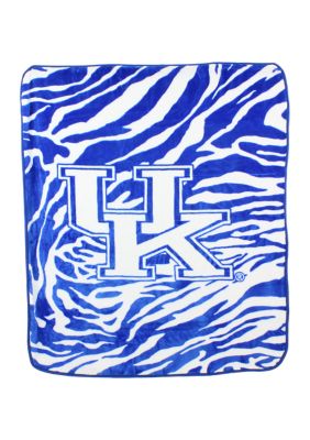 College Covers Ncaa Kentucky Wildcats Soft Raschel Throw Blanket