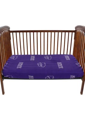 College Covers NCAA Kansas State Wildcats Baby Crib Fitted Sheet