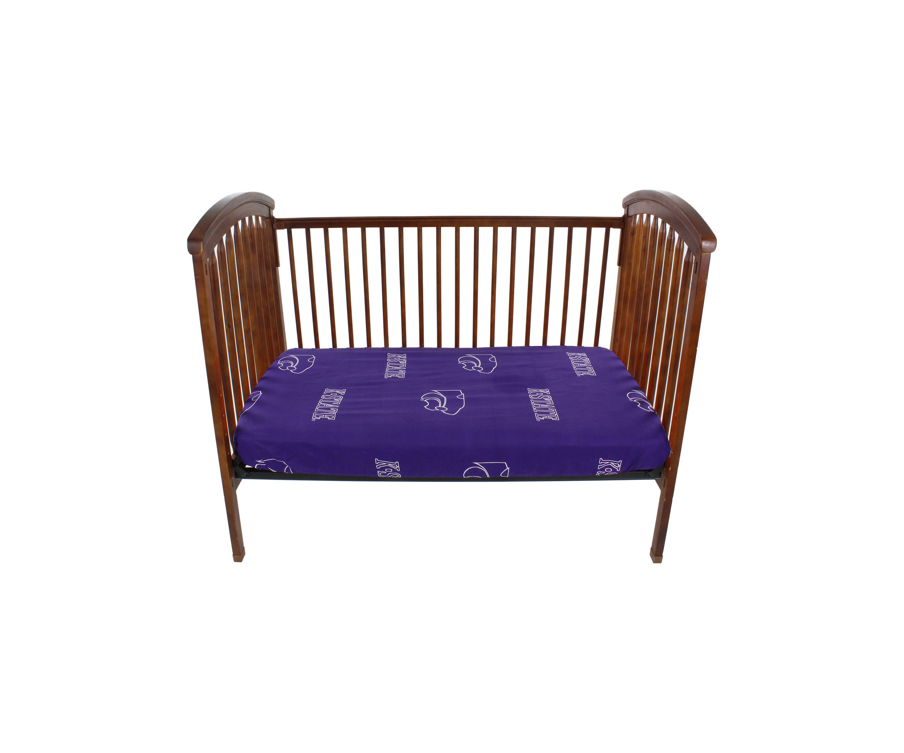 NCAA Kansas State Wildcats Baby Crib Fitted Sheet