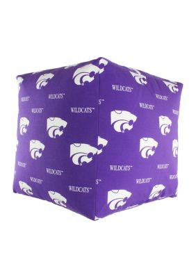 NCAA Kansas State Wildcats Cubed Bean Bag Pouf